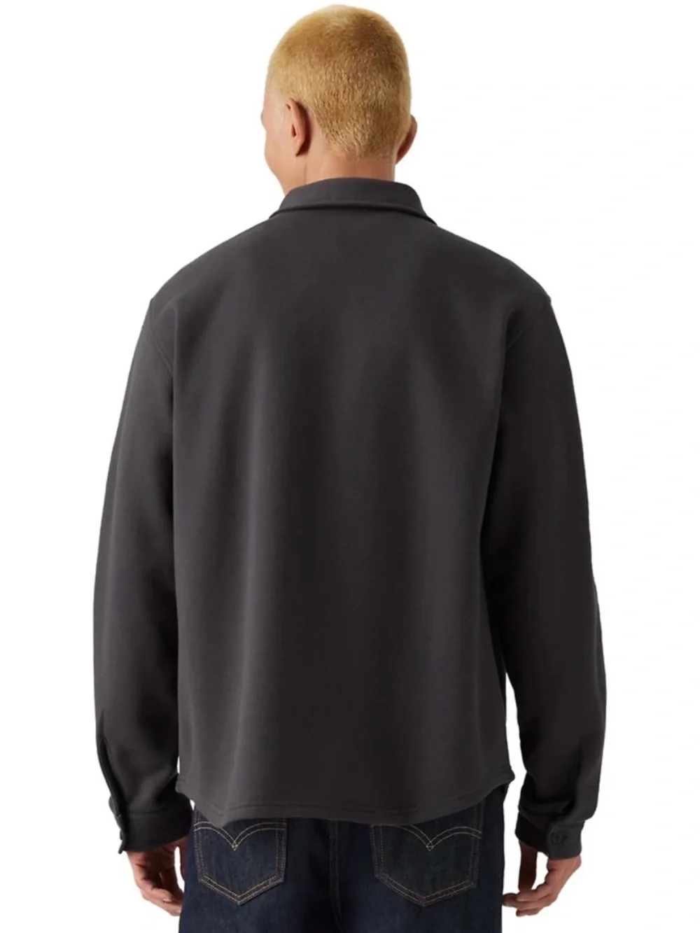 Levi’s Norwood Long Sleeve Worker Shirt Jacket Men’s XL Gray Cotton Blend - Picture 10 of 10